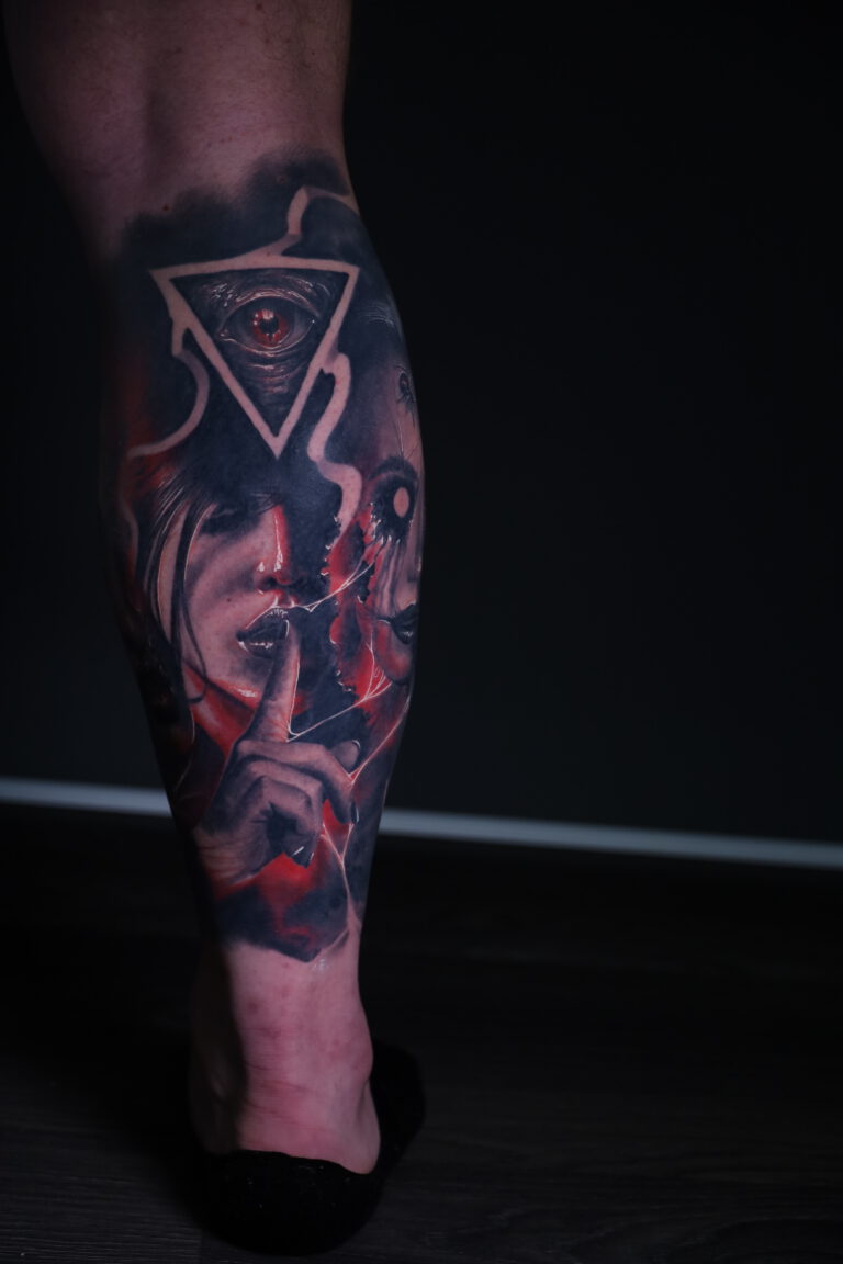 Photo-30-01-2021-18-35-29-768x1152 Women face with triangle sign Kluczyk tattoo